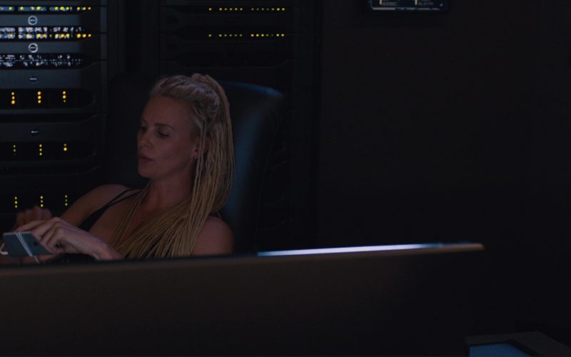 Apple iPhone Used by Charlize Theron in The Fate of the Furious (1)