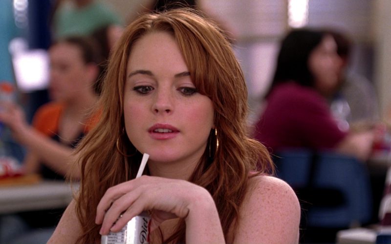 Diet Coke and Lindsay Lohan in Mean Girls
