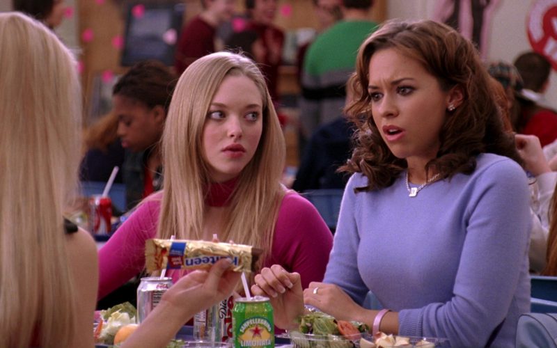 Diet Coke and SanPellegrino Limonata (Amanda Seyfried and Lacey Chabert) in Mean Girls