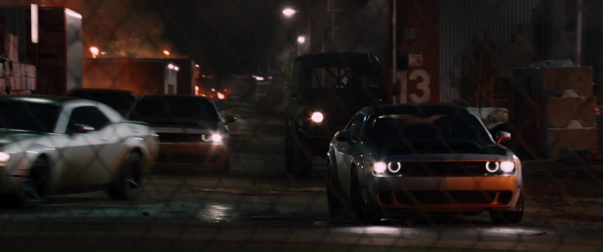 Dodge Challenger Cars in The Fate of the Furious (2017) Movie