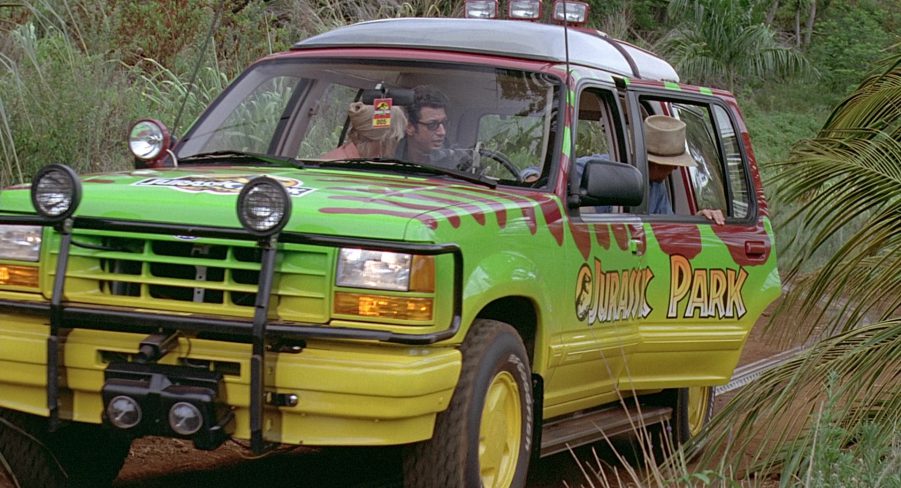 Ford Explorer Cars In Jurassic Park 1993 