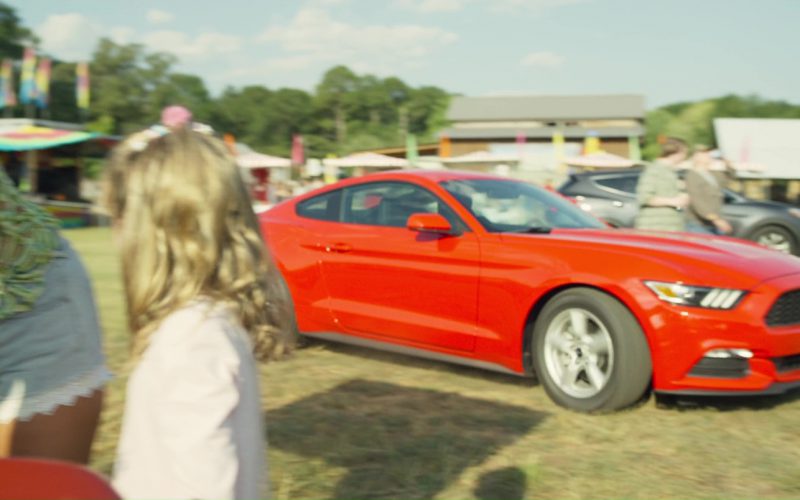 Ford Mustang (Red) Car Used by David Denman in Logan Lucky (1)