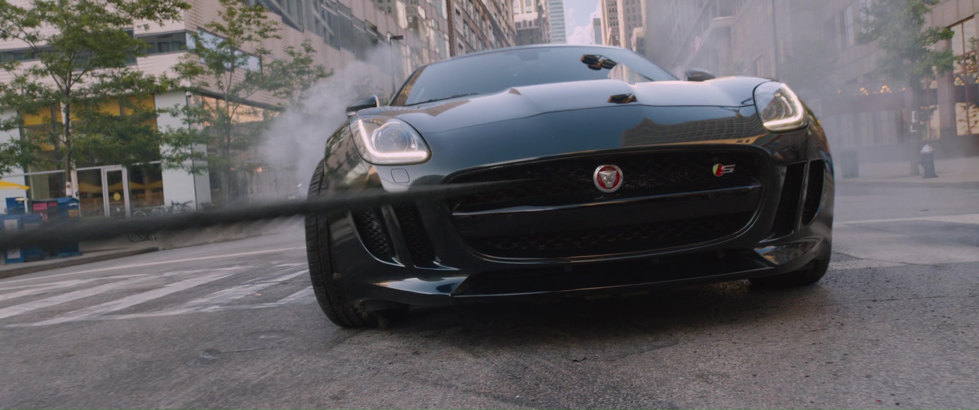 Jaguar F-Type Coupé Sports Car in The Fate of the Furious (2017) Movie