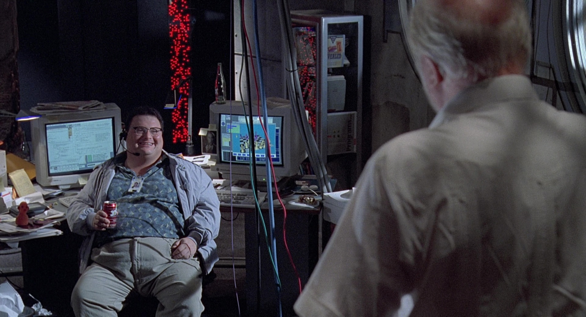 Jolt Cola in Jurassic Park (1993) Movie1920 x 1040