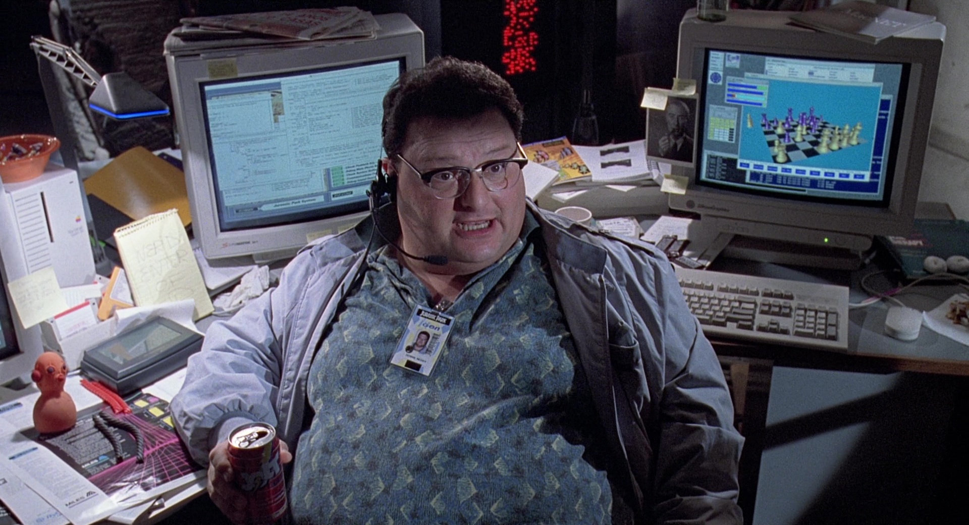 Jolt Cola in Jurassic Park (1993) Movie