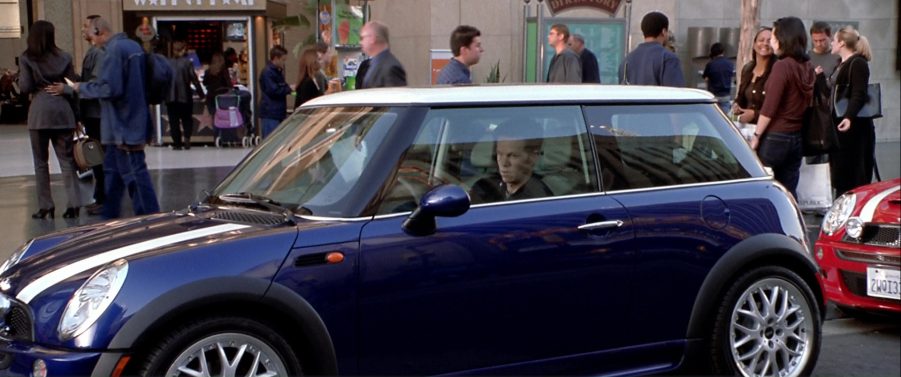 MINI Cooper S Blue Car Used By Mark Wahlberg In The Italian Job (2003)