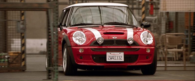 MINI Cooper S Red Car Used By Charlize Theron In The Italian Job (2003)