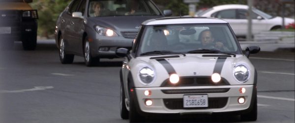 MINI Cooper S White Car Used By Jason Statham In The Italian Job (2003)