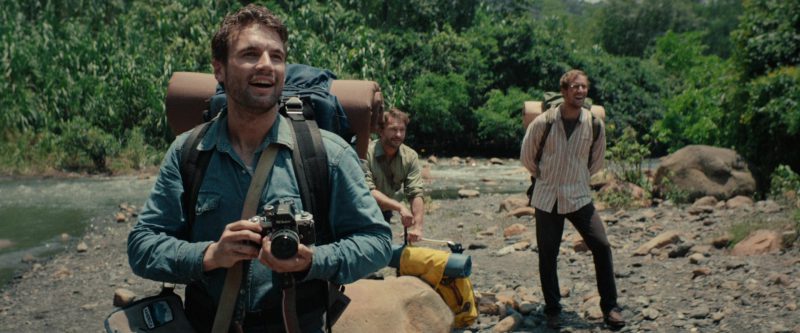 Nikon Photo Camera Used by Alex Russell in Jungle (2017) Movie