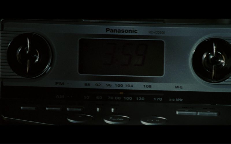 Panasonic Digital and Radio Clock Used by Michael Douglas in The Sentinel (1)