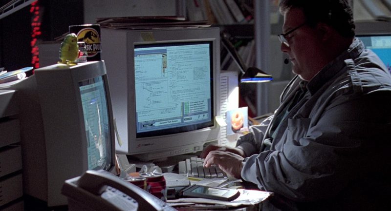 SuperMatch 20-T Monitor By SuperMac In Jurassic Park (1993)