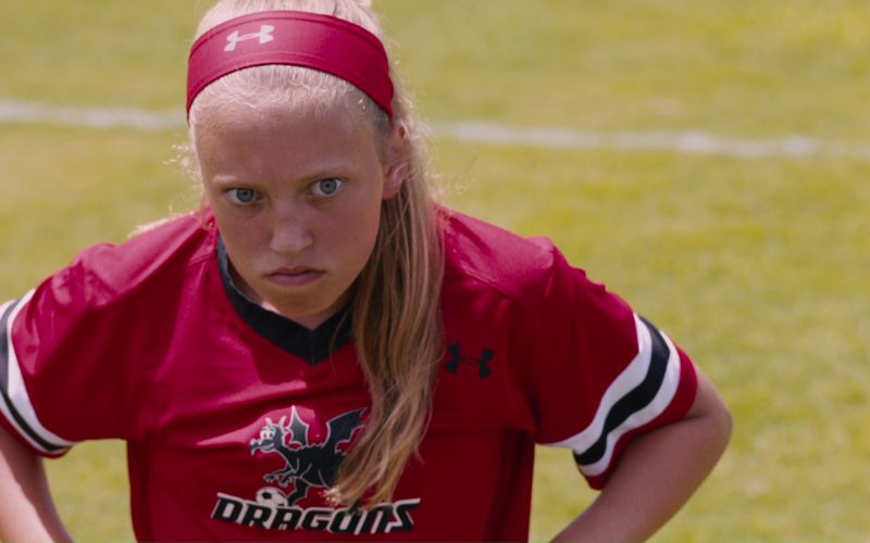 Under Armour Girls' Red Sportswear in The Fate of the Furious (2017)