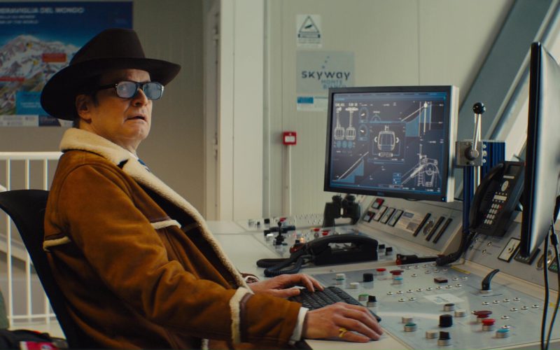 Dell Monitors Used by Colin Firth in Kingsman The Golden Circle (1)