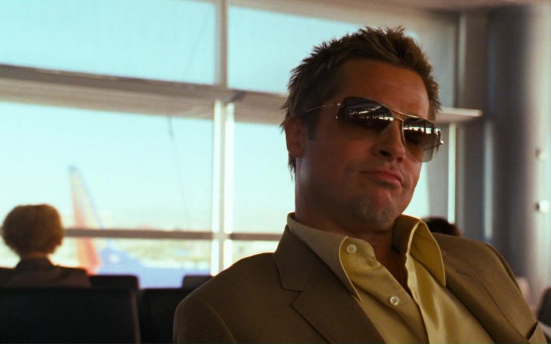 Oliver Peoples Strummer Sunglasses Worn by Brad Pitt in Ocean’s Thirteen (2)