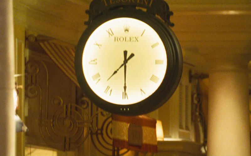 Rolex Clock in Ocean’s Eleven