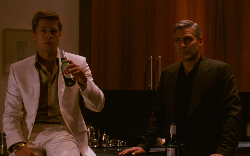 Stella Artois Beer (Brad Pitt and George Clooney) in Ocean’s Thirteen (7)