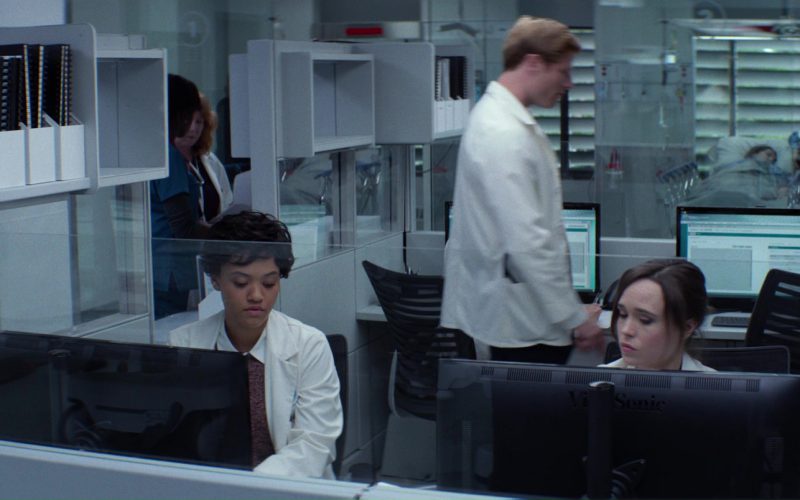 ViewSonic Monitors Used by Kiersey Clemons and Ellen Page in Flatliners (2017)