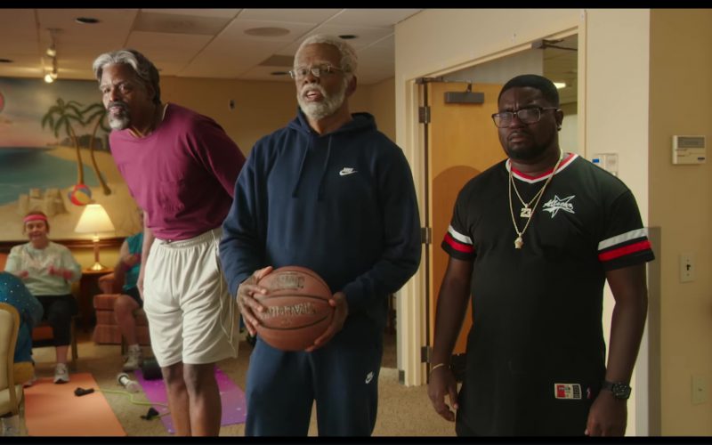 Nike Blue Hoodie and Pants Worn by Shaquille O’Neal in Uncle Drew