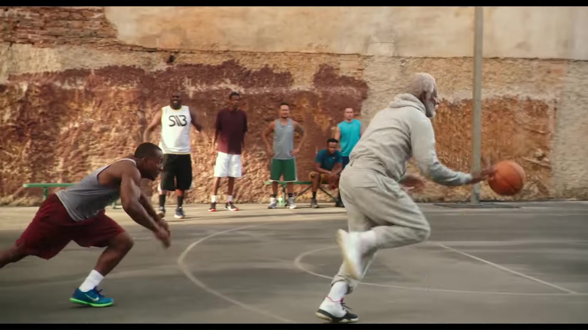 Nike Sneakers For Men (Blue) in Uncle Drew (2018) Movie