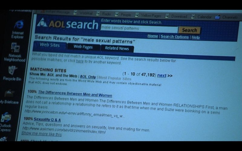 AOL Search in Someone Like You…