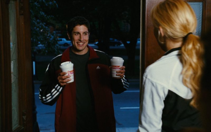 Dunkin' Donuts Coffee and Adidas Jacket Worn by Jason Biggs in My Best Friend’s Girl (1)