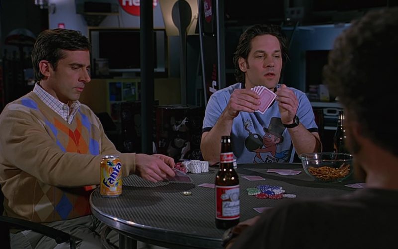 Fanta and Budweiser Beer in The 40-Year-Old Virgin (1)