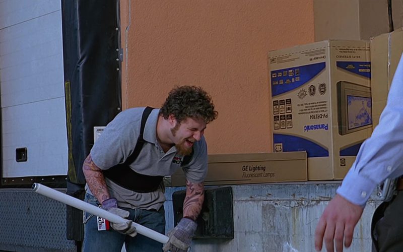 GE Lighting Fluorescent Lamps and Panasonic Boxes in The 40-Year-Old Virgin (1)