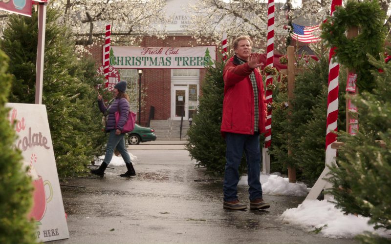 L.L.Bean Jacket and SOREL Caribou Shearling-Lined Waterproof Leather Snow Boots in Daddy’s Home 2 (1)