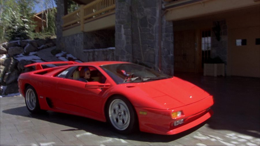 Lamborghini Diablo Red Sports Car Used By Jim Carrey And Jeff Daniels ...