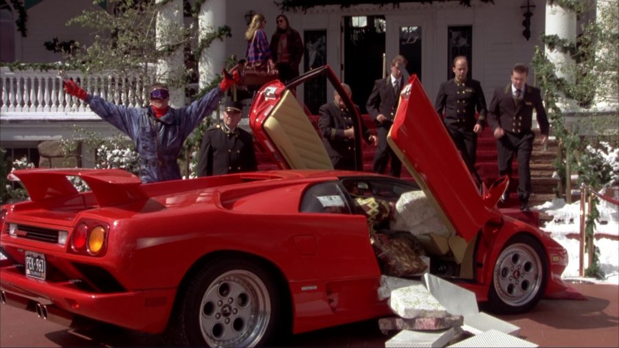 Lamborghini Diablo Red Sports Car Used By Jim Carrey And Jeff Daniels ...