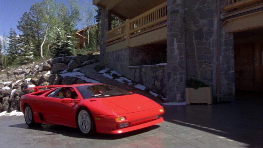 Lamborghini Diablo Red Sports Car Used By Jim Carrey And Jeff Daniels ...