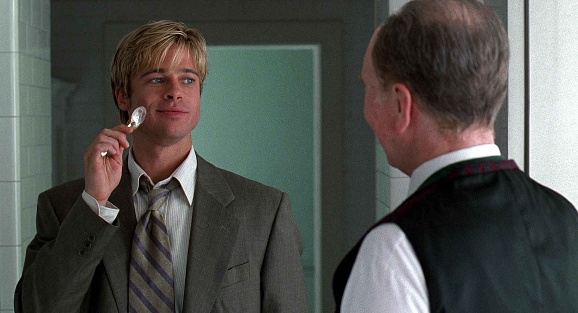 Laura Scudder's Peanut Butter and Brad Pitt in Meet Joe Black (1998) Movie1920 x 1040