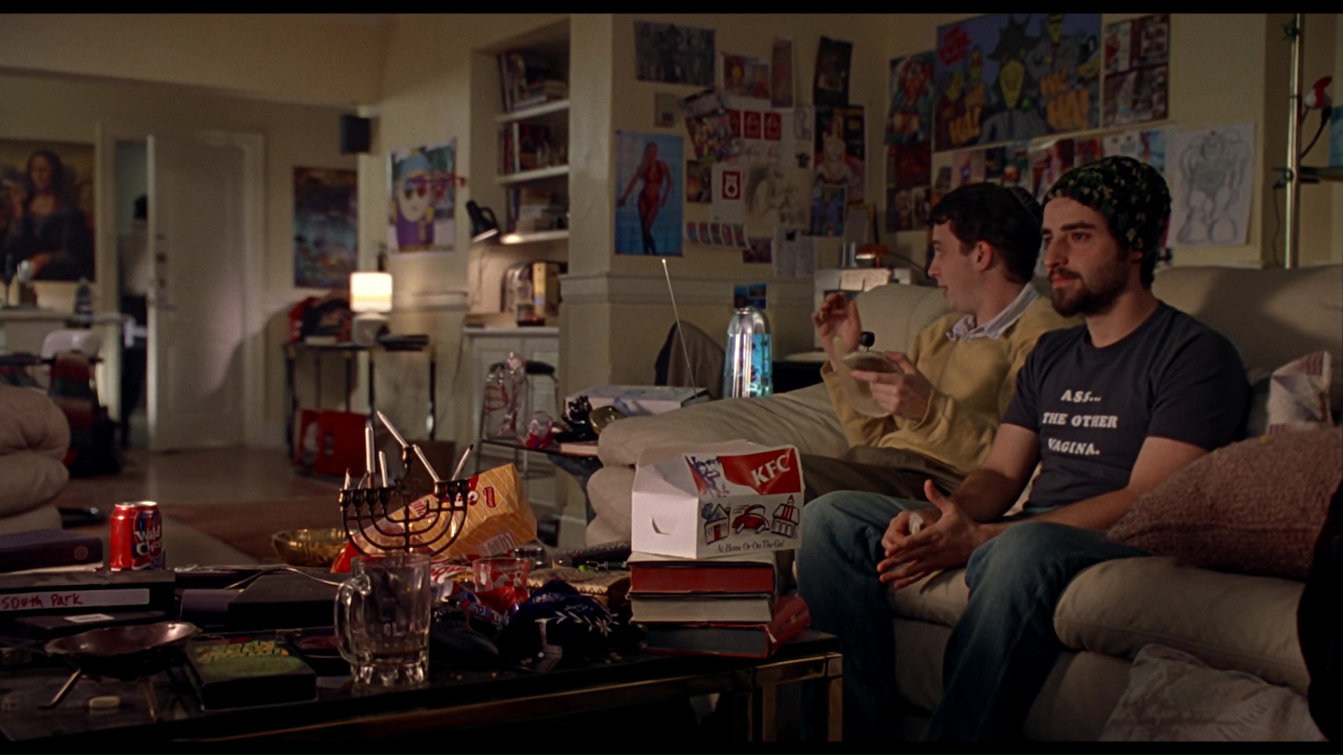 Pepsi Wild Cherry and KFC in Harold & Kumar Go to White Castle (2004) .