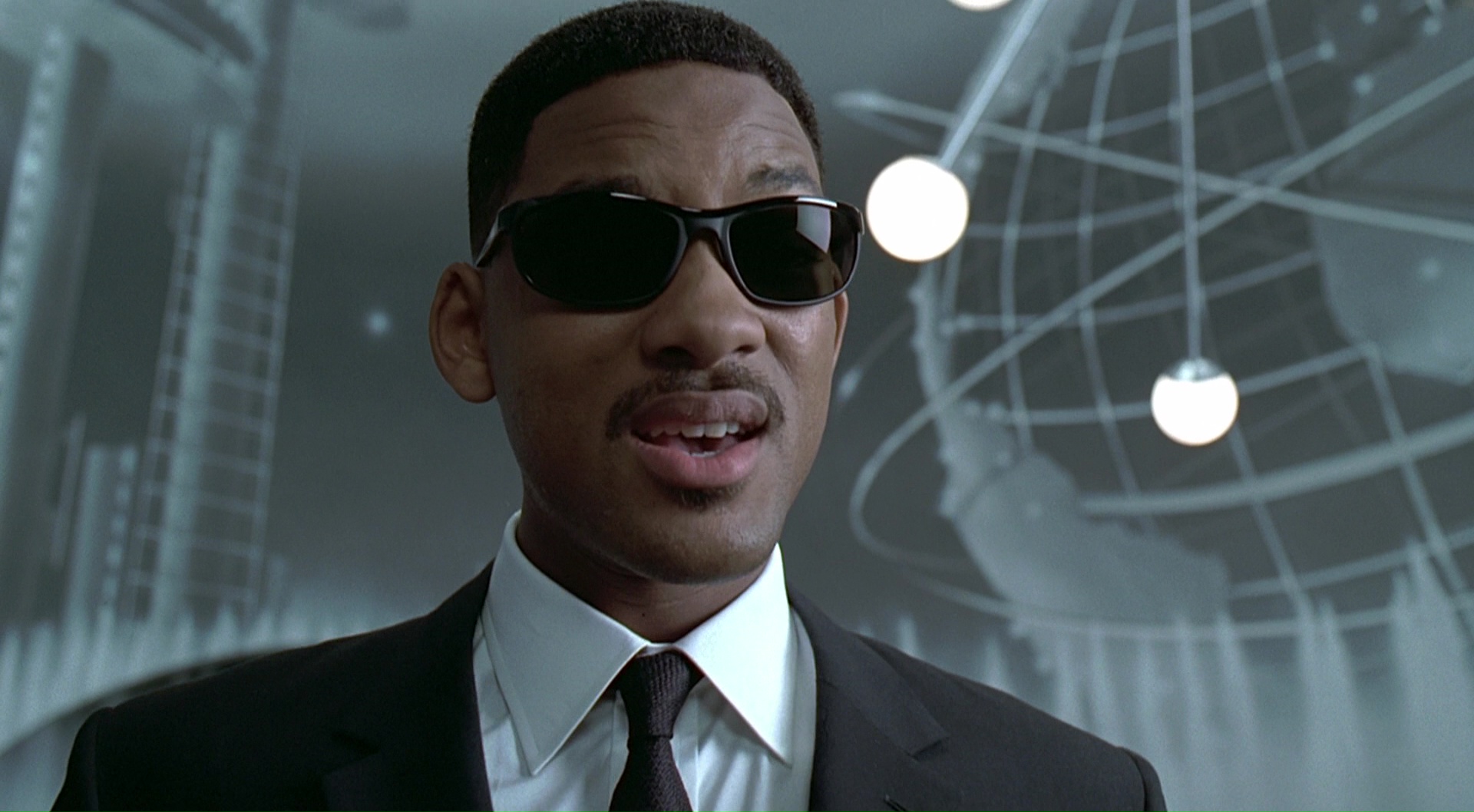 Ray Ban Predator Sunglasses With Black Frame Worn By Will Smith In Men In Black 1997