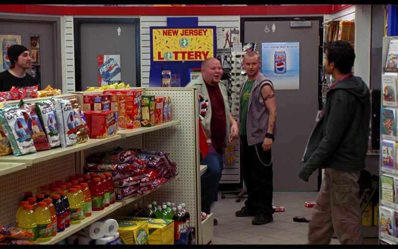 Rice-A-Roni, Cape Cod Potato Chips, Cap'n Crunch, Club Crackers, Cheez-It, Cream of Wheat, Gatorade, Perrier And Pepsi Posters in Harold & Kumar Go to White Castle (2004)