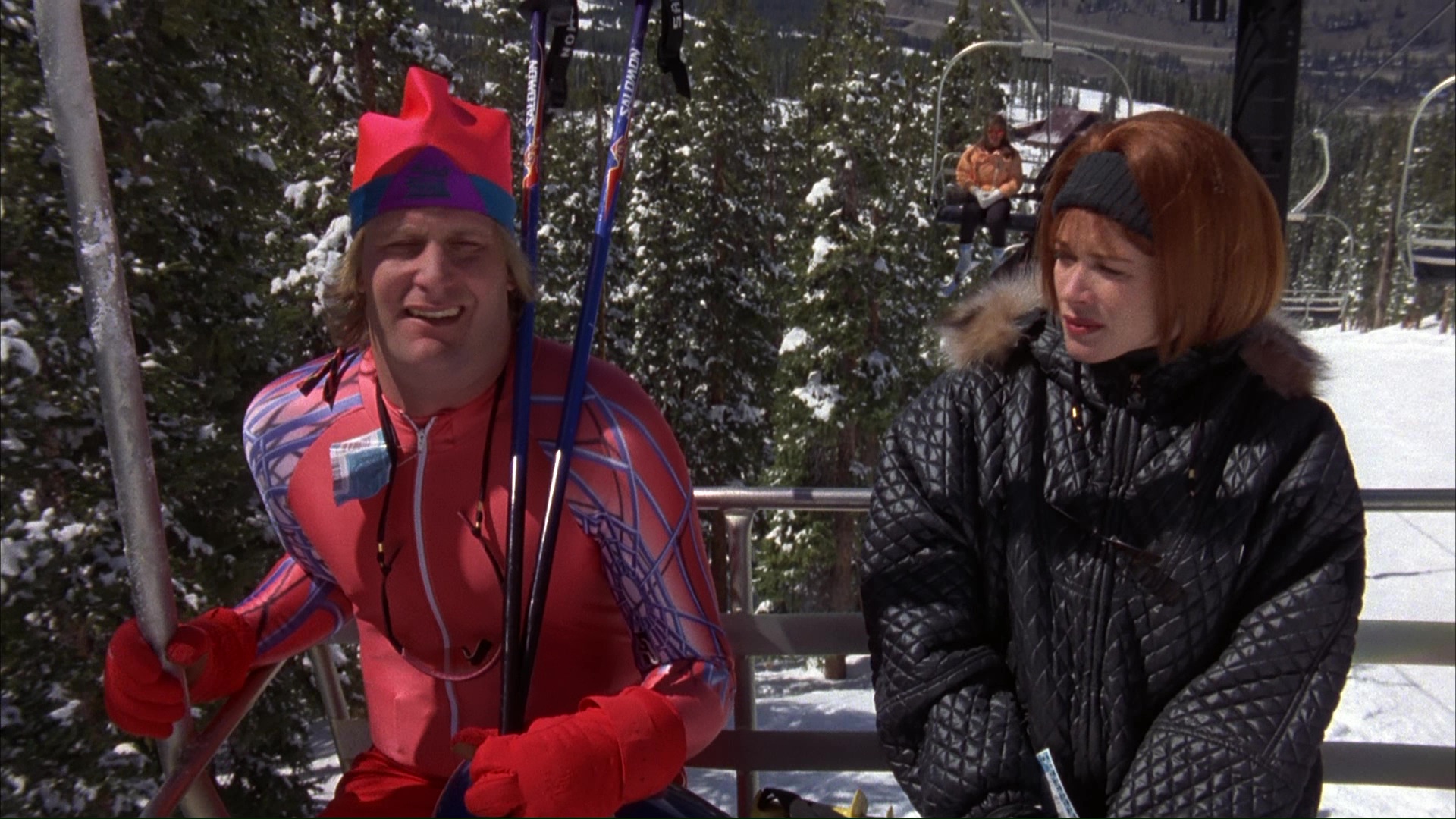 Salomon Alpine Ski Poles Used by Jeff Daniels in Dumb and Dumber (1994). 