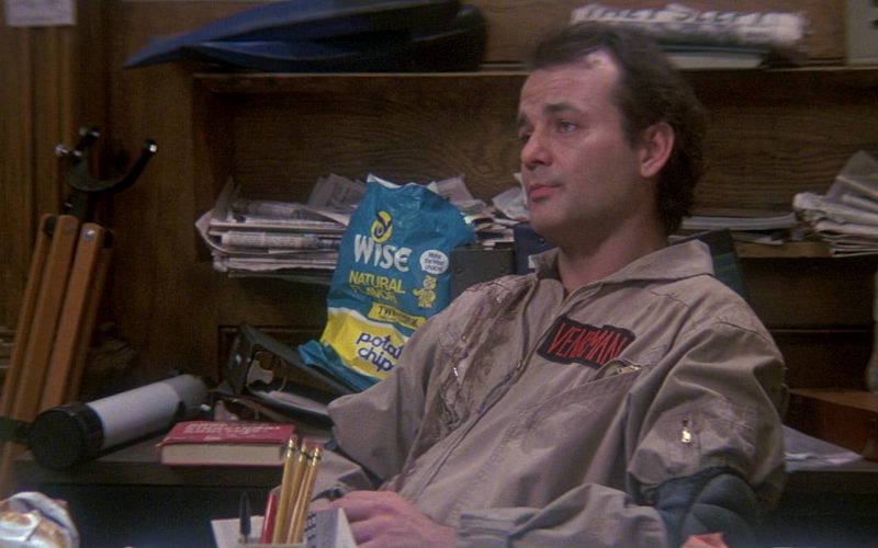 Wise All Natural Potato Chips and Bill Murray in Ghostbusters (1)