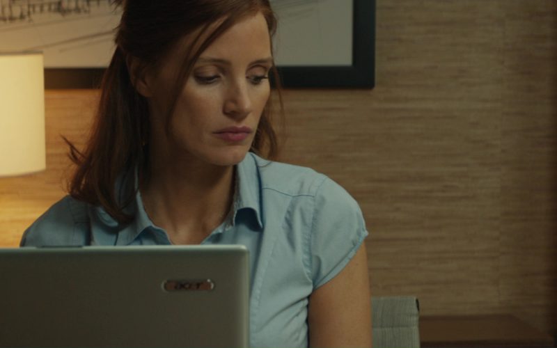 Acer Notebook Used by Jessica Chastain in Molly’s Game (2017)