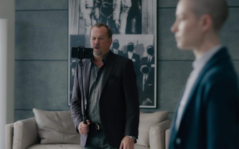 Apple iPhone 7 Plus and Monopod Used by David Costabile in Billions (1)