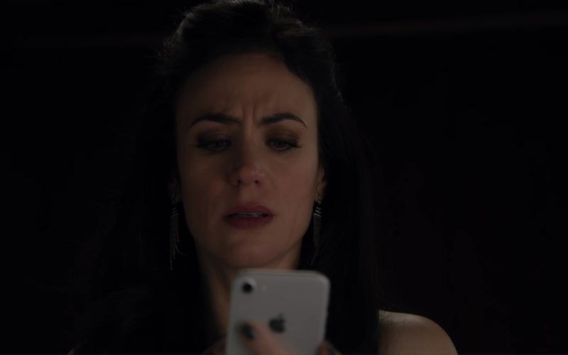 Apple iPhone Used by Maggie Siff in Billions