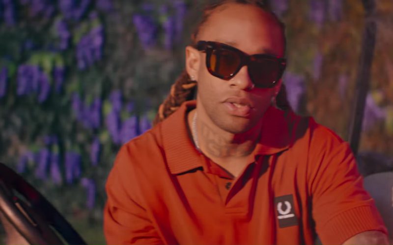 Fred Perry Polo Shirt Worn by Ty Dolla $ign in Me So Bad by Tinashe ft. Ty Dolla $ign, French Montana (1)