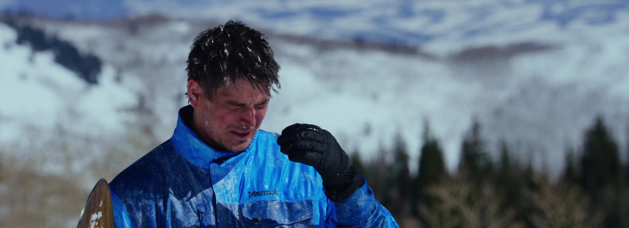 Marmot Blue Jacket Worn By Joshua Daniel Hartnett In 6 Below: Miracle ...