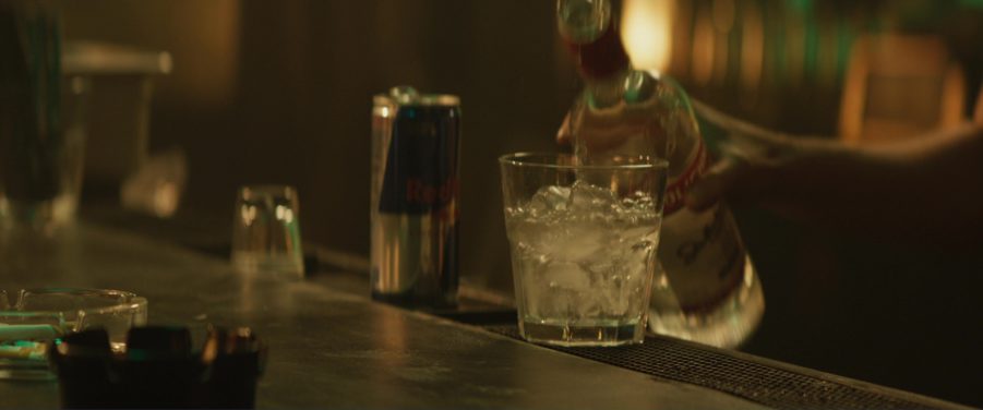 Red Bull In Molly’s Game (2017)