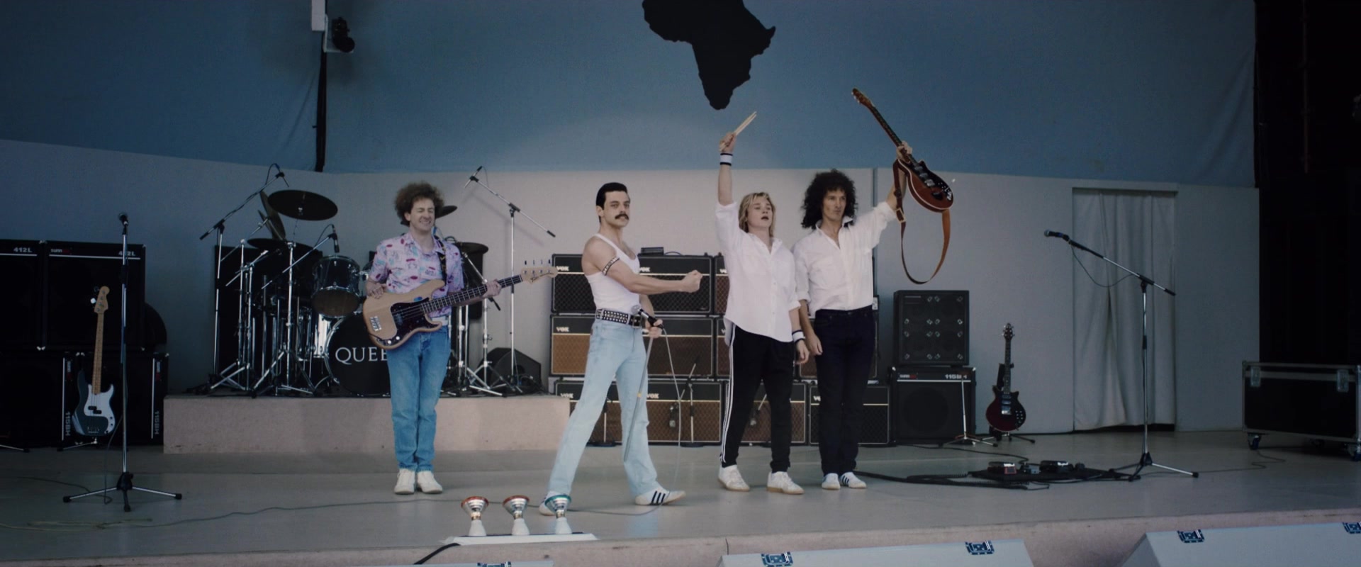 Adidas Shoes (White) Worn by Rami Malek in Bohemian Rhapsody (2018) Movie