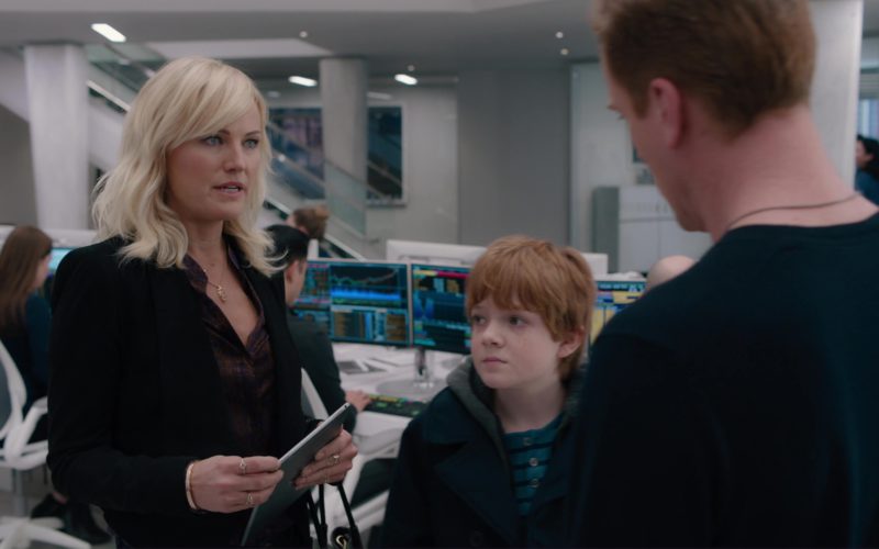 Apple iPad Used by Malin Åkerman in Billions