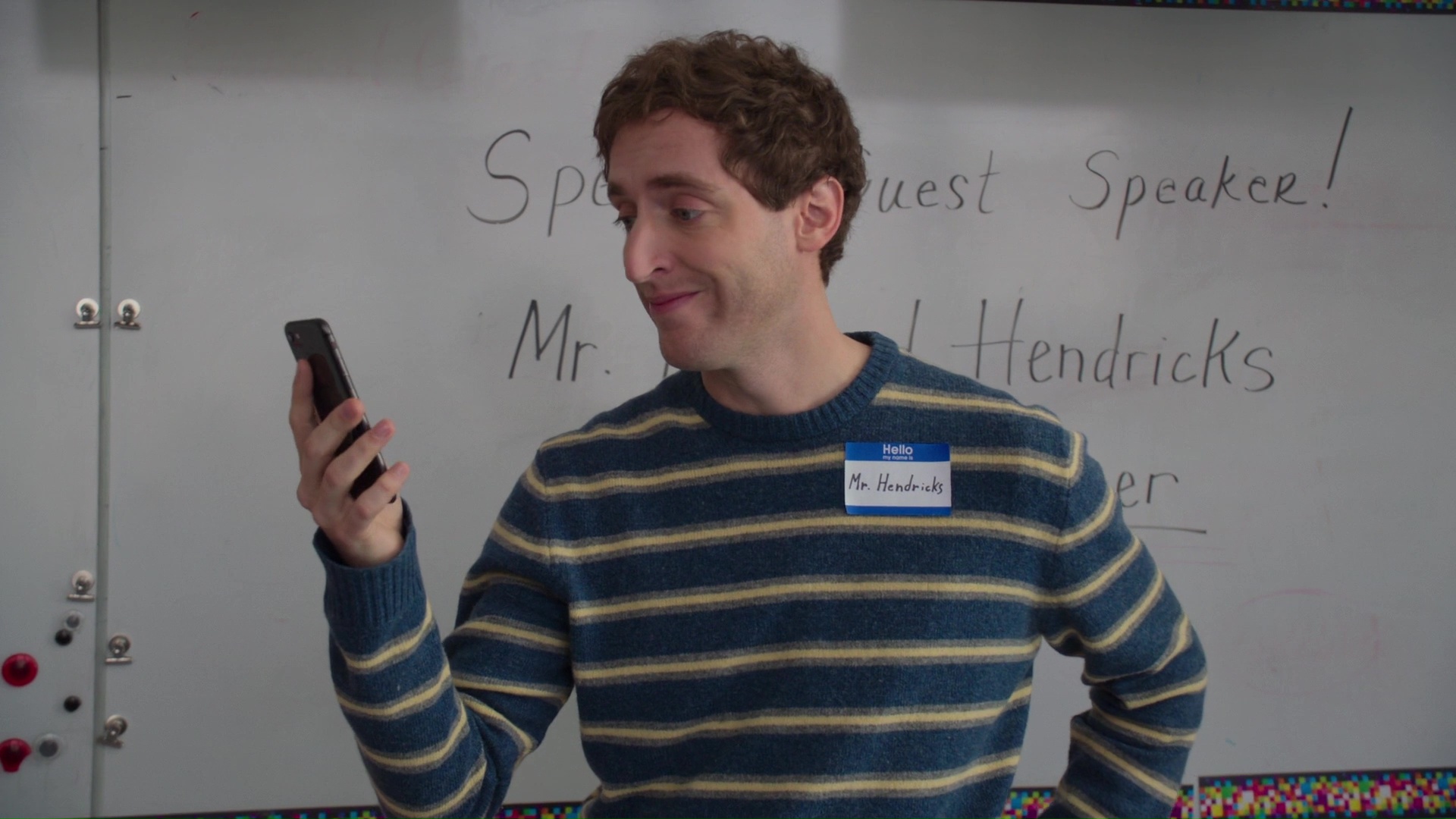 Apple iPhone Used by Thomas Middleditch in Silicon Valley: Facial Recognition (2018 ...1920 x 1080