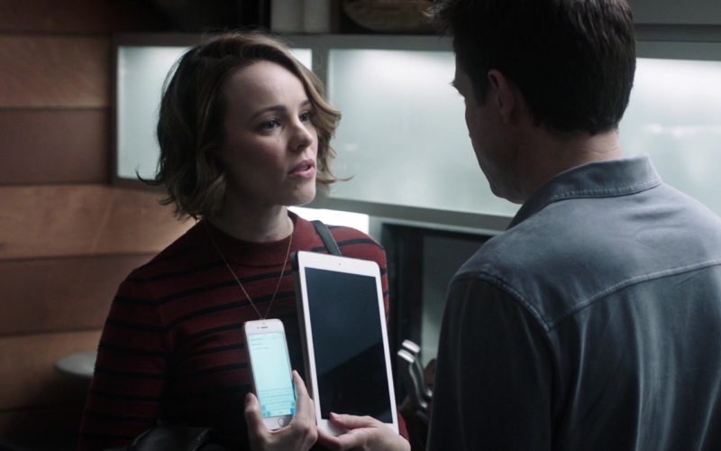 Apple iPhone and iPad Tablet Used by Rachel McAdams in Game Night