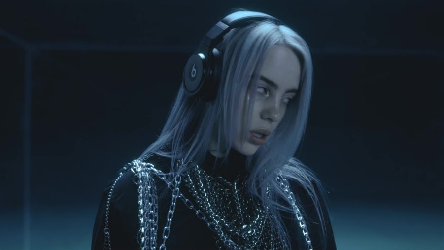 Beats Headphones Of Billie Eilish In Lovely Ft. Khalid (2018)