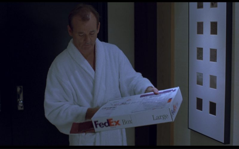 Fedex Package Used by Bill Murray in Lost in Translation (1)