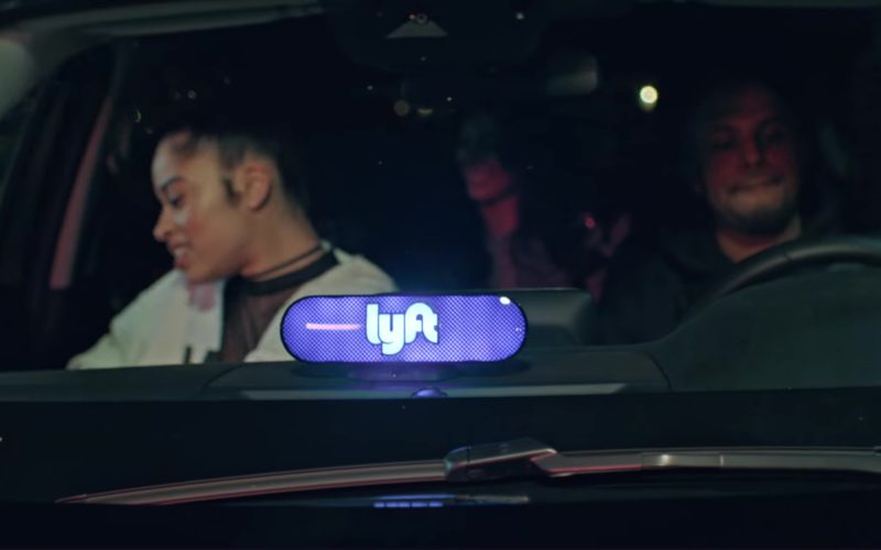 Lyft Taxi Service Used by Ella Mai in Boo’d Up (2018)
